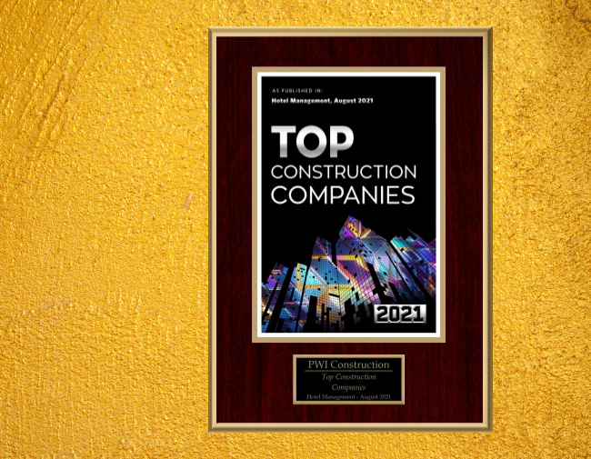 PWI Construction recognized as a ‘Top Construction Company’