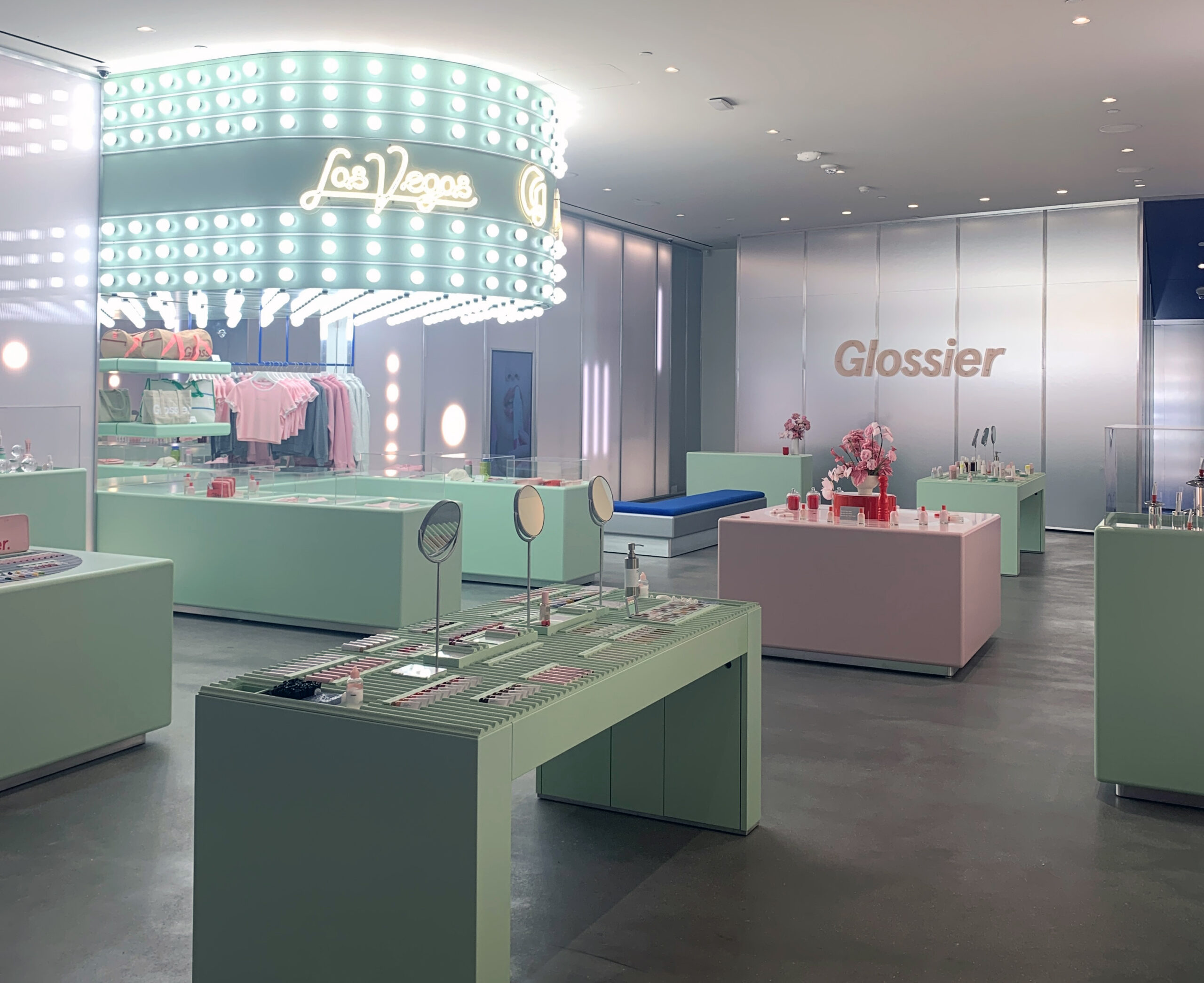 Glossier Forum Shops Las Vegas