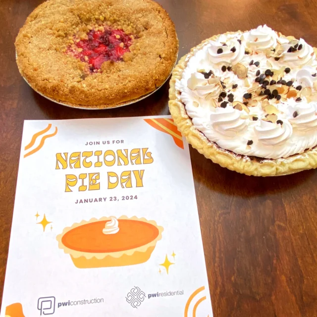 #Happy belated #NationalPieDay to all the pie lovers out there! We know you didn't really need an excuse to indulge in a slice (or two) of your favorite pie, but we'll take any reason we can get. 🥧 Because let's be real, dessert is always a good idea. 😉
.
.
.
.
.
#pwiconstruction #pwipie #welovepie #lasvegas #vegas #hospitalityconstruction #retailconstruction #restaurantconstruction #construction #aec #corporateculture #careersinconstruction #picoftheday #funatwork #constructionmanagement #constructioncareers #lasvegasfood #photooftheday #instadaily #food #fun #instalike #instamood #foodie #instafood #yummy #happiness #sweet